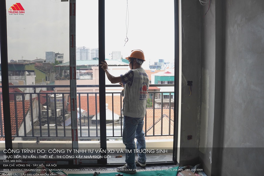 Cửa nhôm kính mở lùa